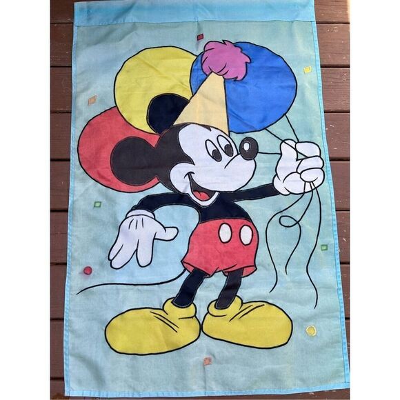 Vintage Mickey Mouse Flag - Picture 2 of 7